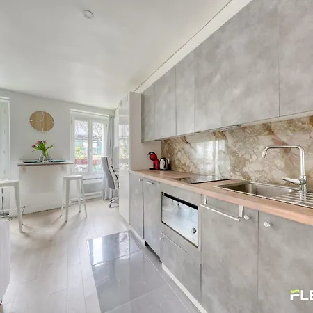 Beautiful And Bright Elegant Parisian 1-bedroom פריז