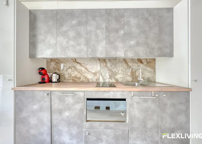דירה Beautiful And Bright Elegant Parisian 1-bedroom פריז