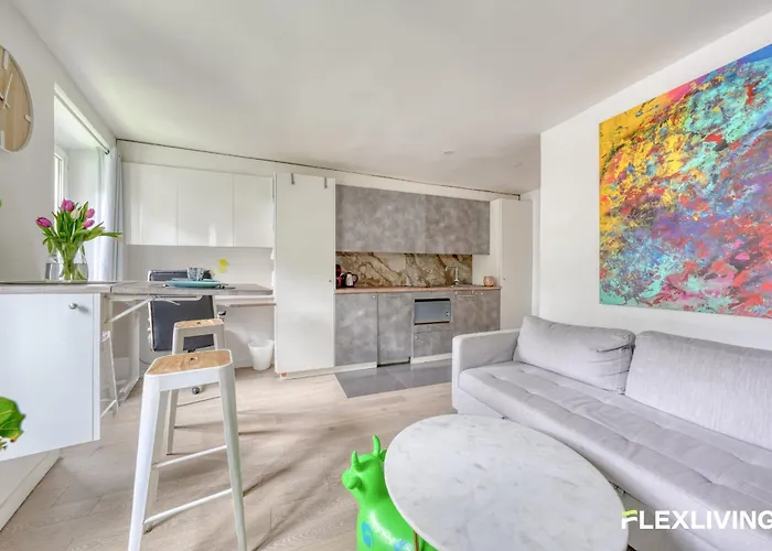 Beautiful And Bright Elegant Parisian 1-bedroom דירה