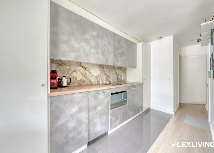 דירה Beautiful And Bright Elegant Parisian 1-bedroom פריז