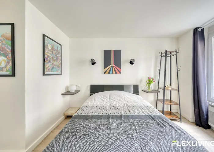 Beautiful And Bright Elegant Parisian 1-bedroom פריז