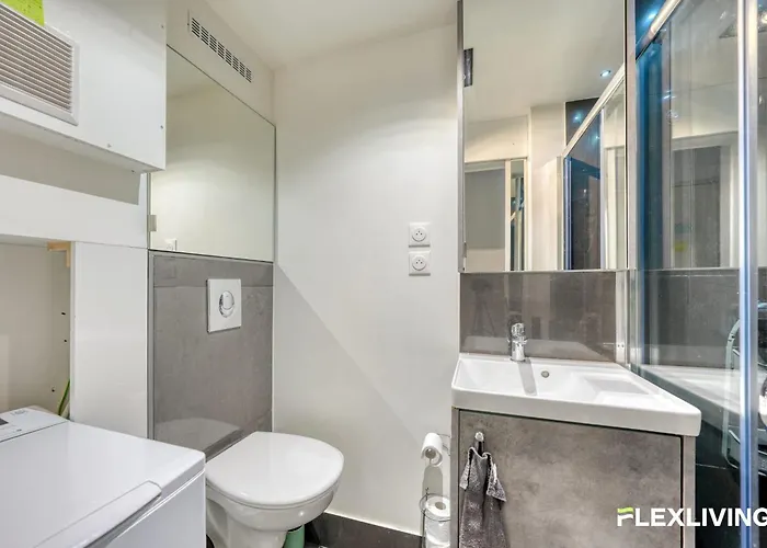 Beautiful And Bright Elegant Parisian 1-bedroom דירה פריז