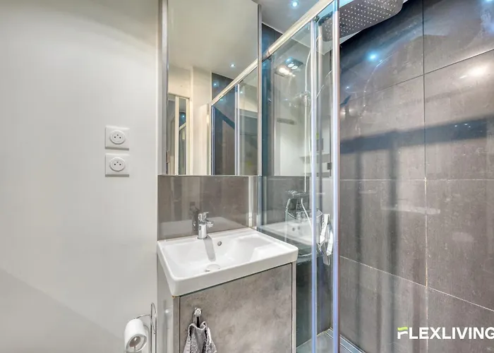 Beautiful And Bright Elegant Parisian 1-bedroom פריז